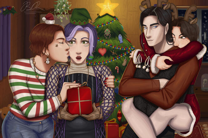 Christmas Bookie & Emtasha - December 2024